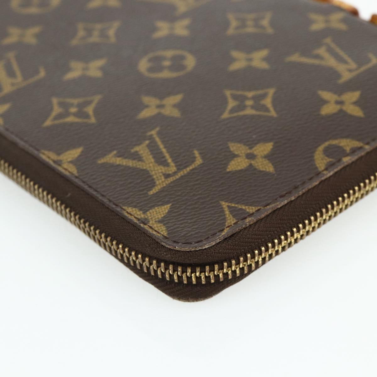 LOUIS VUITTON Monogram Organizer De Voyage Travel Case M60119 LV Auth 179486A
