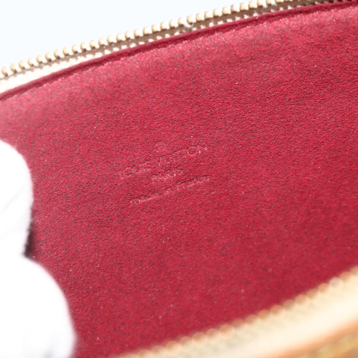 LOUIS VUITTON Monogram Multicolor Pochette Pouch White M92649 LV Auth 179487
