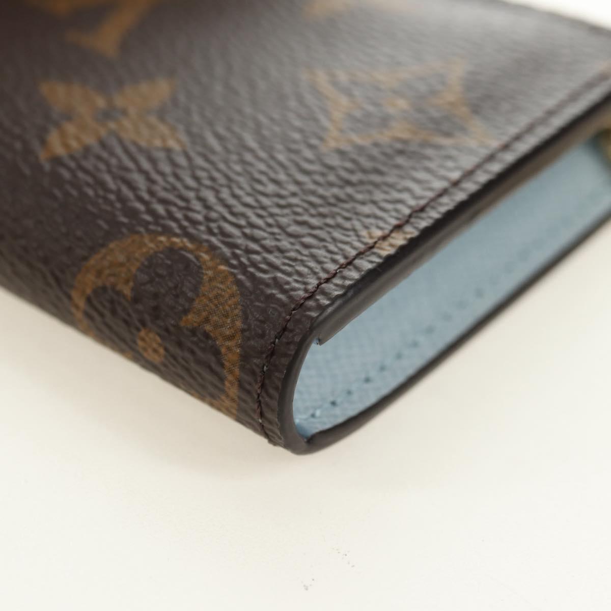 LOUIS VUITTON Monogram Porte Cles Noah Purse Olympe Blue M83612 Auth 179510SAM
