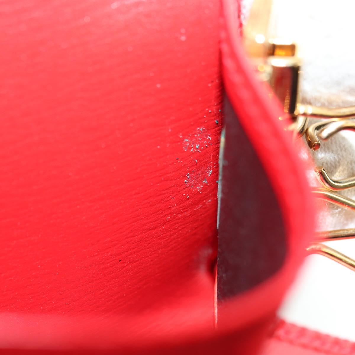 LOUIS VUITTON Epi Multicles 4 Key Case Red M63827 LV Auth 179511M