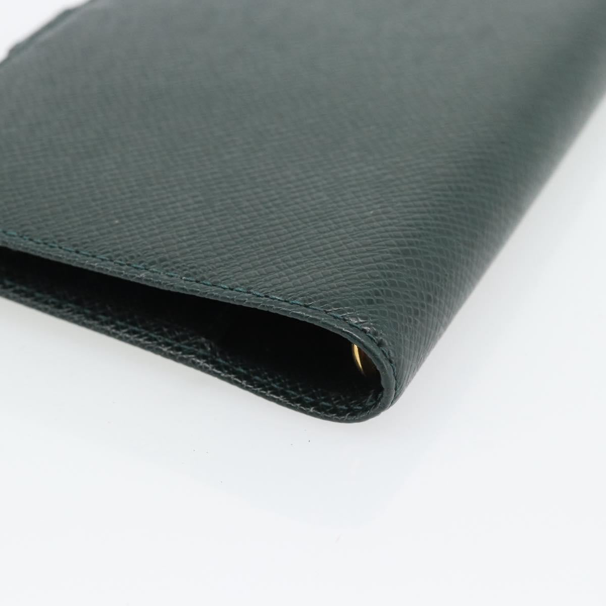 LOUIS VUITTON Taiga Agenda PM Day Planner Cover Epicea R20424 LV Auth 179521