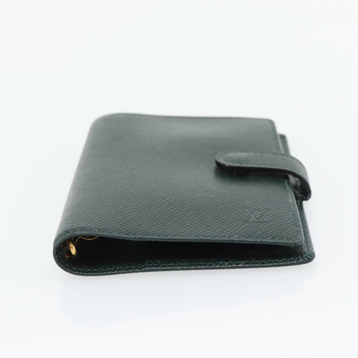LOUIS VUITTON Taiga Agenda PM Day Planner Cover Epicea R20424 LV Auth 179521