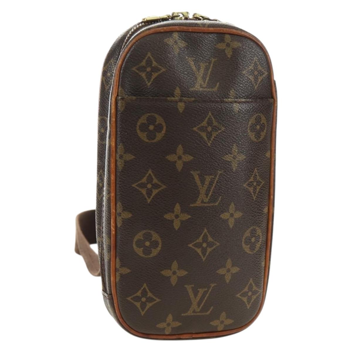LOUIS VUITTON Monogram Pochette Gange Shoulder Bag M51870 LV Auth 179523A