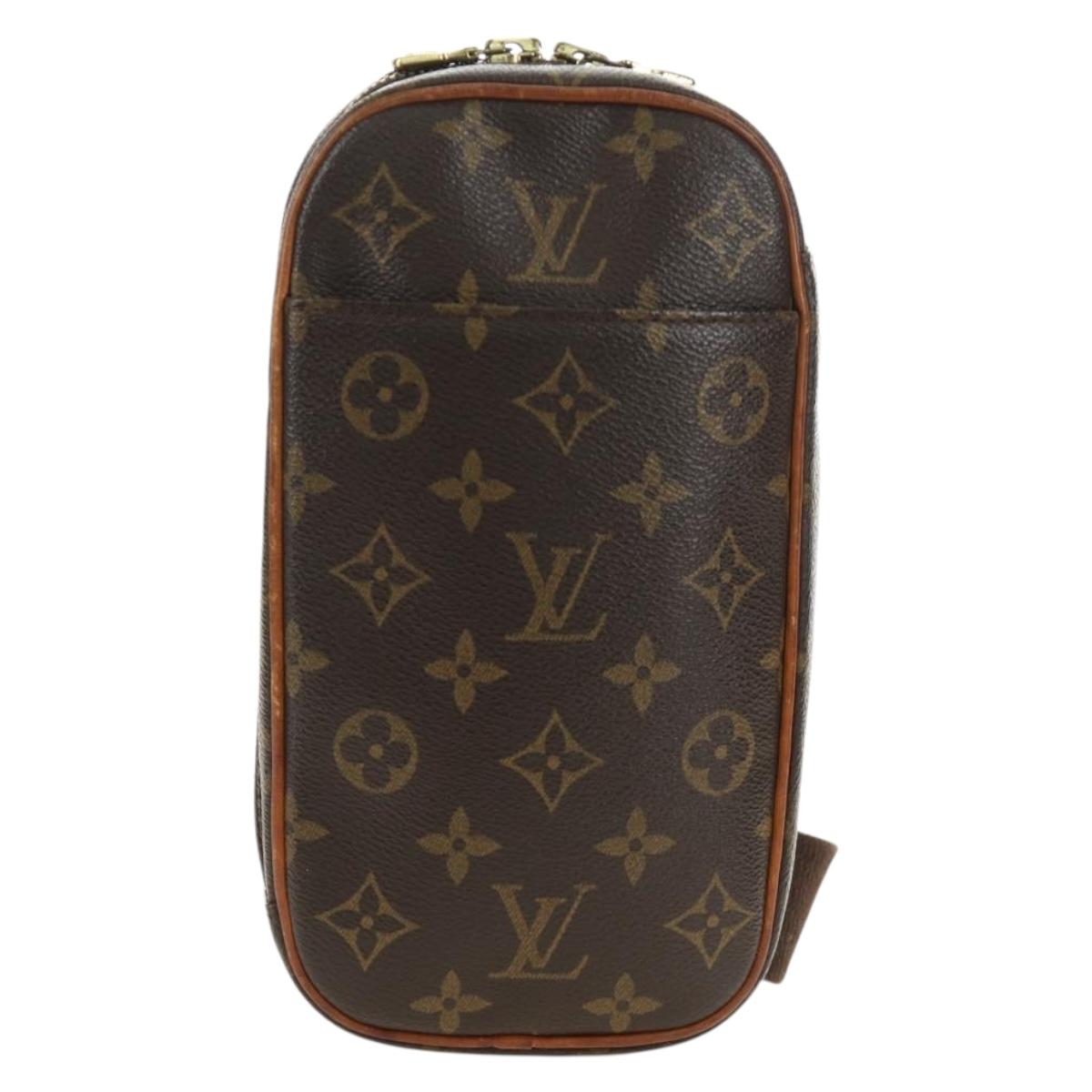 LOUIS VUITTON Monogram Pochette Gange Shoulder Bag M51870 LV Auth 179523A