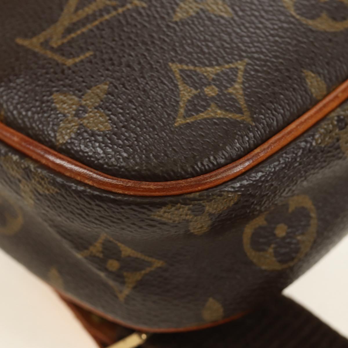 LOUIS VUITTON Monogram Pochette Gange Shoulder Bag M51870 LV Auth 179523A