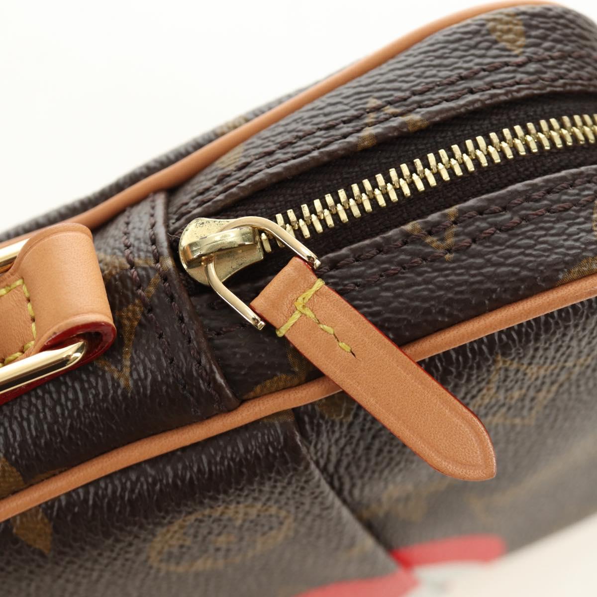 LOUIS VUITTON Monogram Game On Panam Shoulder Bag M57450 LV Auth 179525M