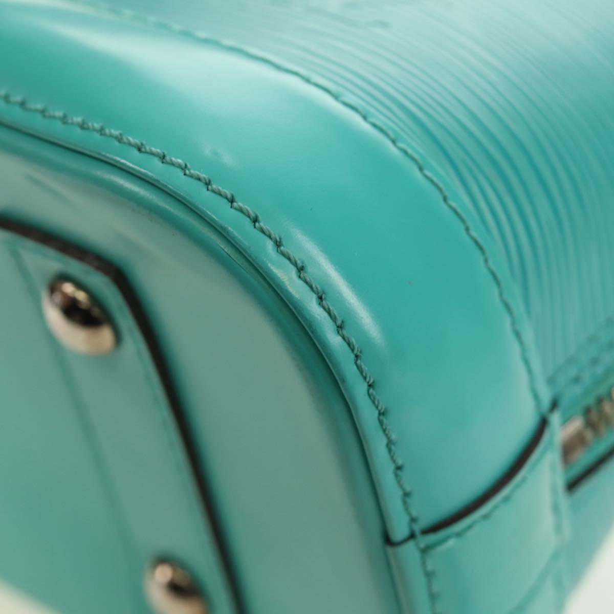 LOUIS VUITTON Epi Alma BB Hand Bag 2way Turquoise Blue M40853 LV Auth 179527SAM