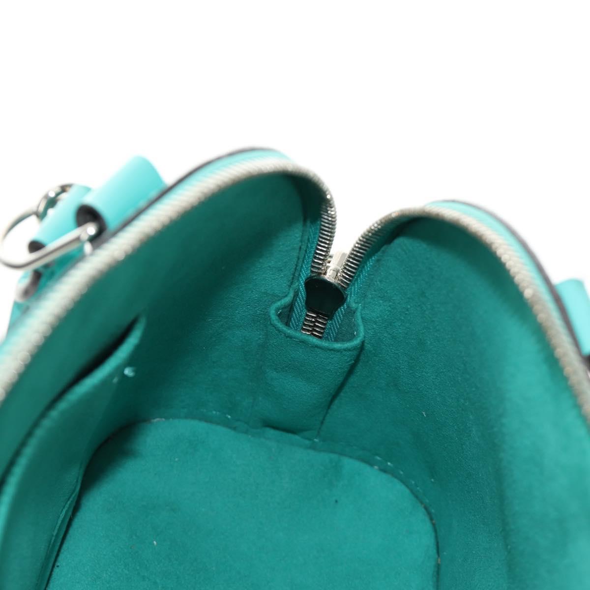 LOUIS VUITTON Epi Alma BB Hand Bag 2way Turquoise Blue M40853 LV Auth 179527SAM