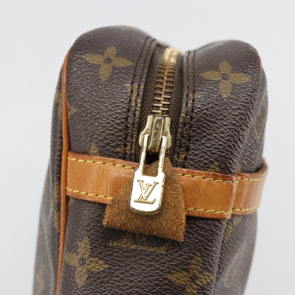 LOUIS VUITTON Monogram Compiegne 28 Clutch Bag M51845 LV Auth 179532