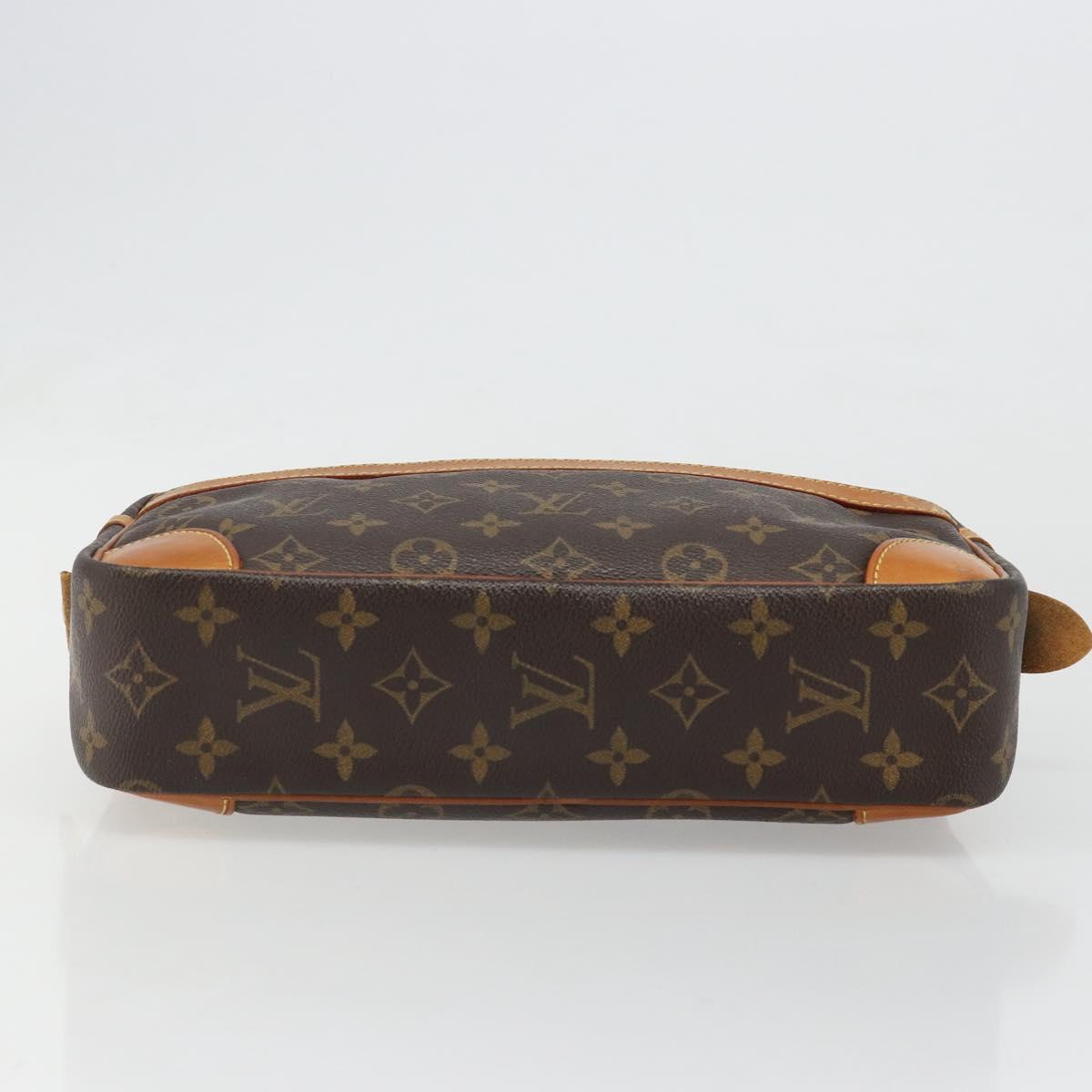 LOUIS VUITTON Monogram Compiegne 28 Clutch Bag M51845 LV Auth 179532