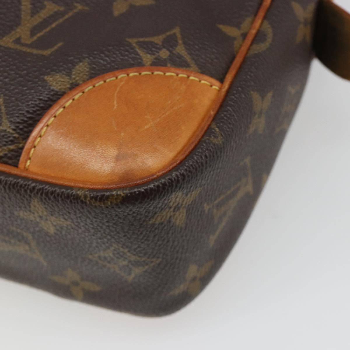 LOUIS VUITTON Monogram Compiegne 28 Clutch Bag M51845 LV Auth 179532
