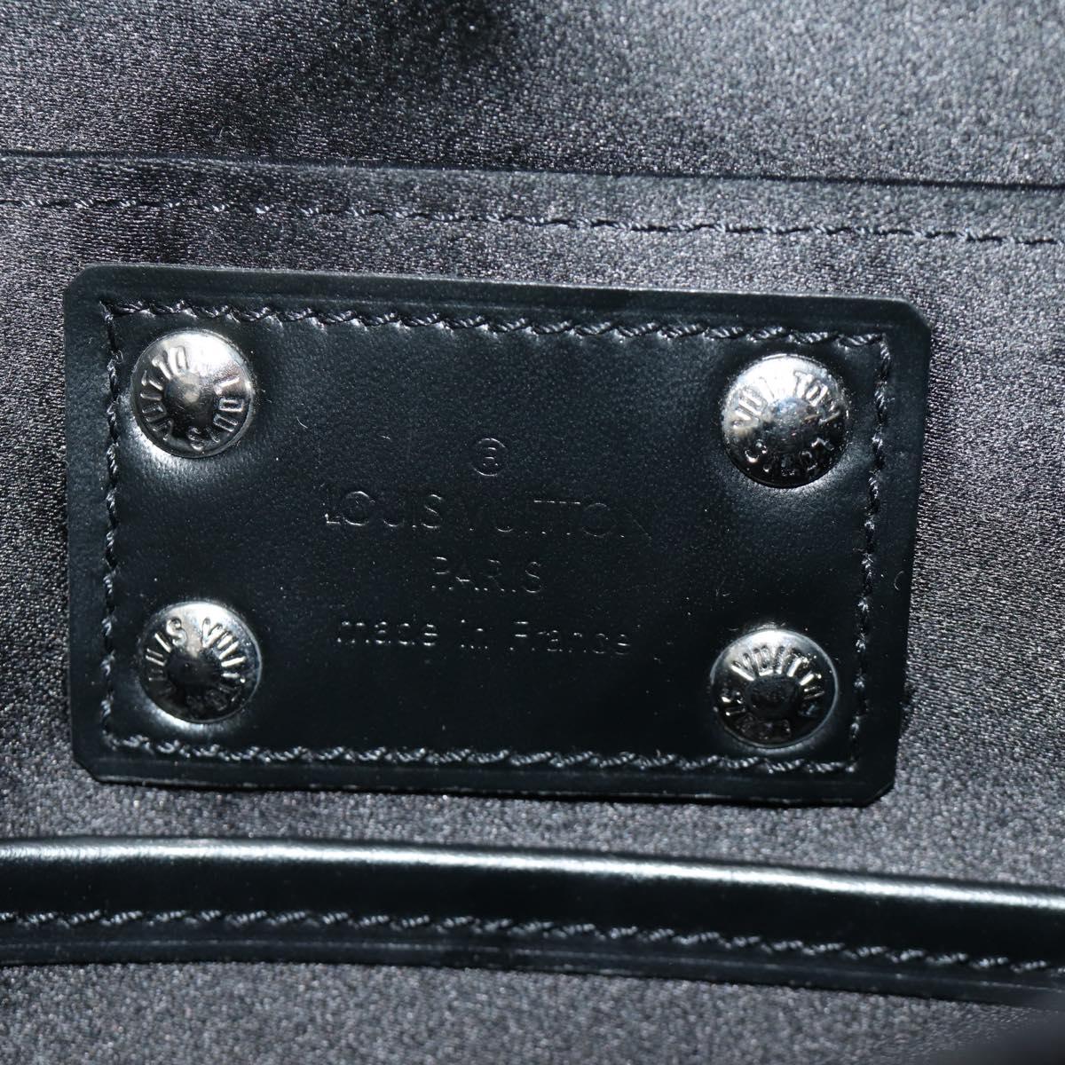 LOUIS VUITTON Monogram Satin Musette Comte de Fe Bag Black M92273 LV Auth 179540SAV