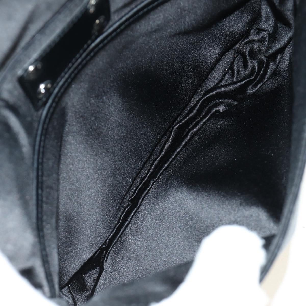 LOUIS VUITTON Monogram Satin Musette Comte de Fe Bag Black M92273 LV Auth 179540SAV