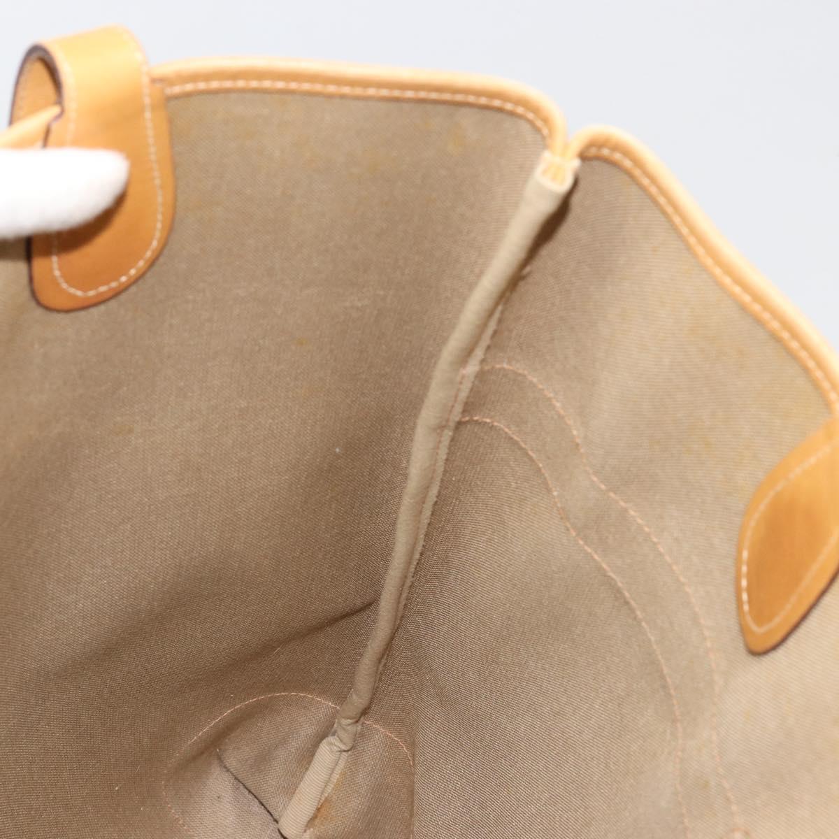 GUCCI Micro GG Supreme Web Sherry Line Bag PVC Beige 002 904 0131 Auth 179549