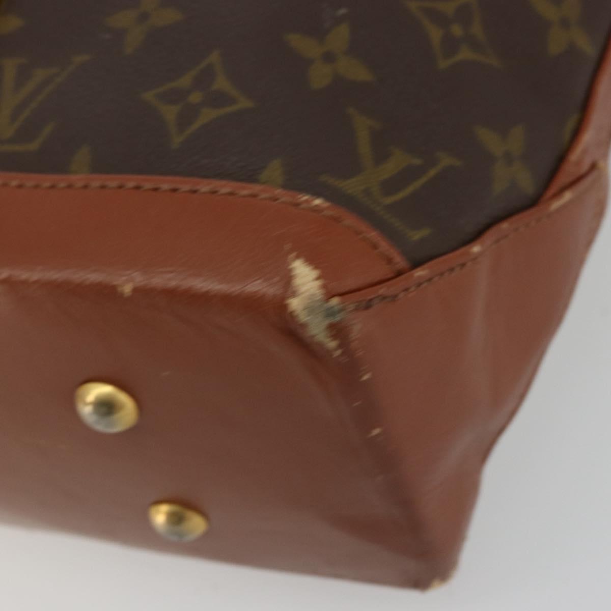 LOUIS VUITTON Monogram Sac Weekend PM Hand Bag M42425 LV Auth 179562