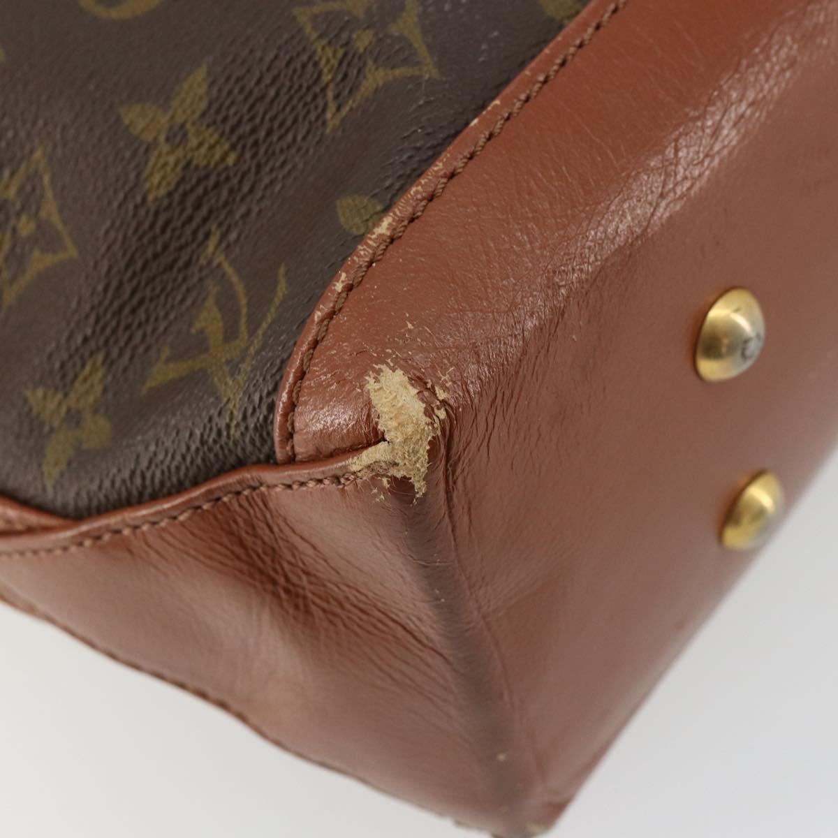 LOUIS VUITTON Monogram Sac Weekend PM Hand Bag M42425 LV Auth 179562