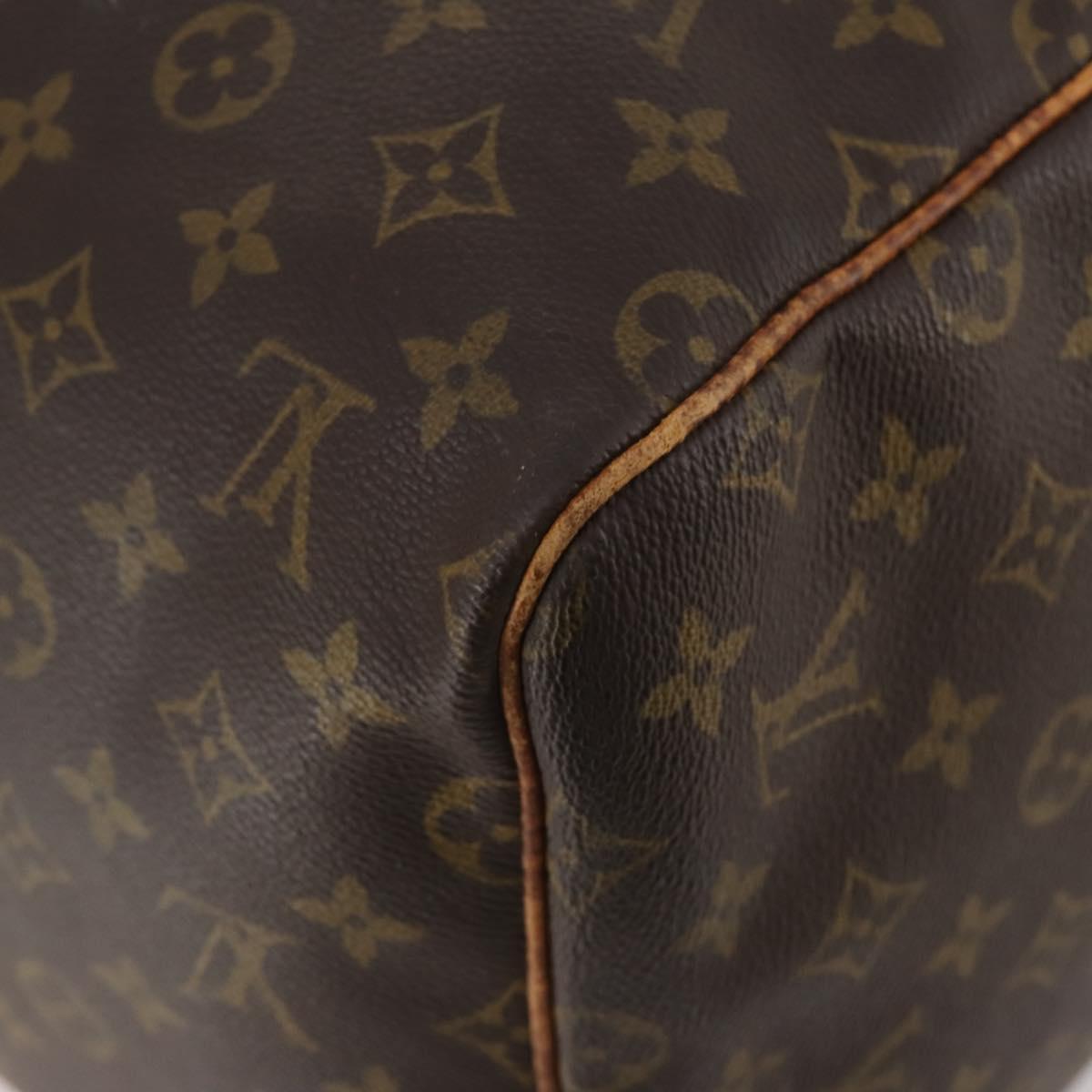 LOUIS VUITTON Monogram Keepall 55 Boston Bag M41424 LV Auth 179565