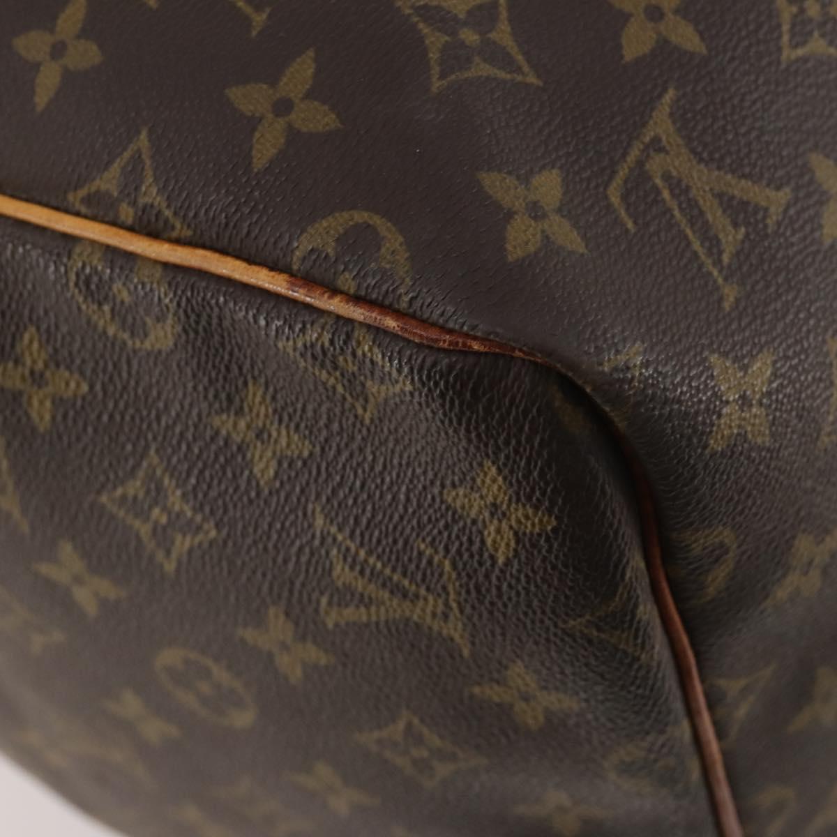 LOUIS VUITTON Monogram Keepall 55 Boston Bag M41424 LV Auth 179565