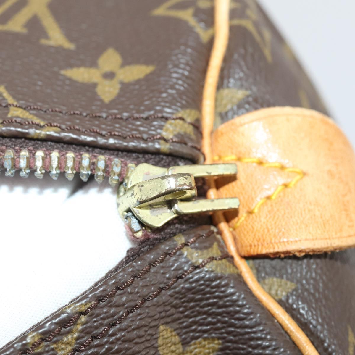 LOUIS VUITTON Monogram Keepall 55 Boston Bag M41424 LV Auth 179565