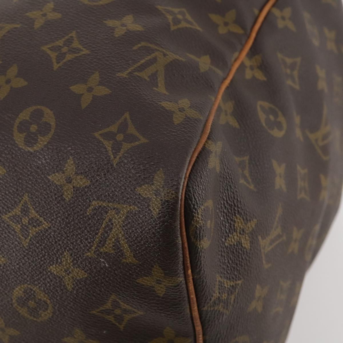 LOUIS VUITTON Monogram Sac Souple 45 Boston Bag M41624 LV Auth 179566