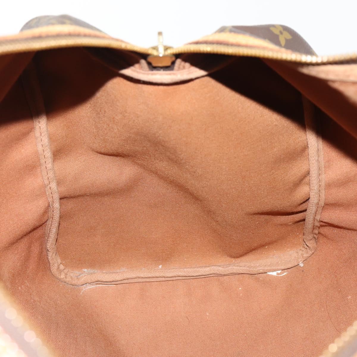 LOUIS VUITTON Monogram Sac Souple 45 Boston Bag M41624 LV Auth 179566