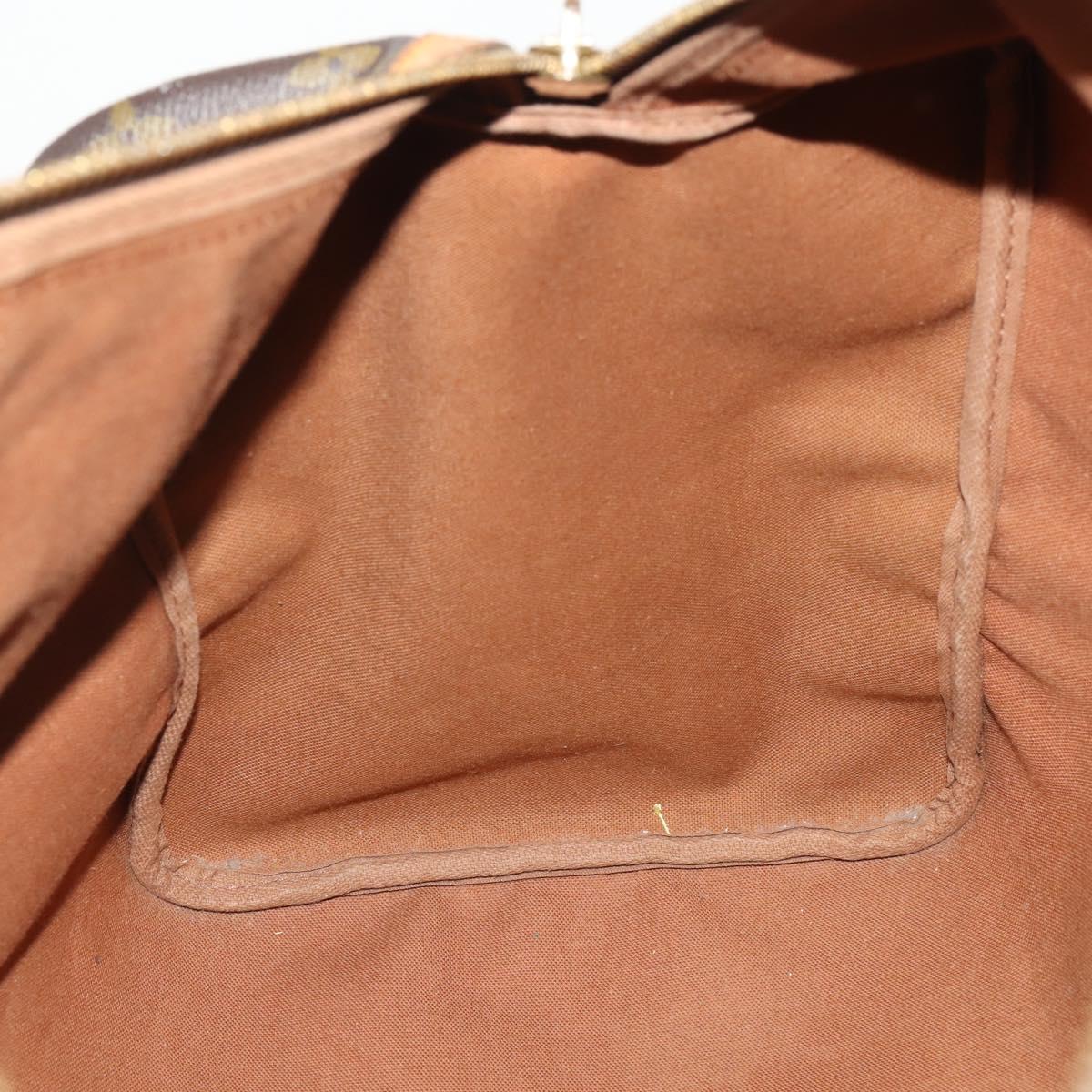 LOUIS VUITTON Monogram Sac Souple 45 Boston Bag M41624 LV Auth 179566