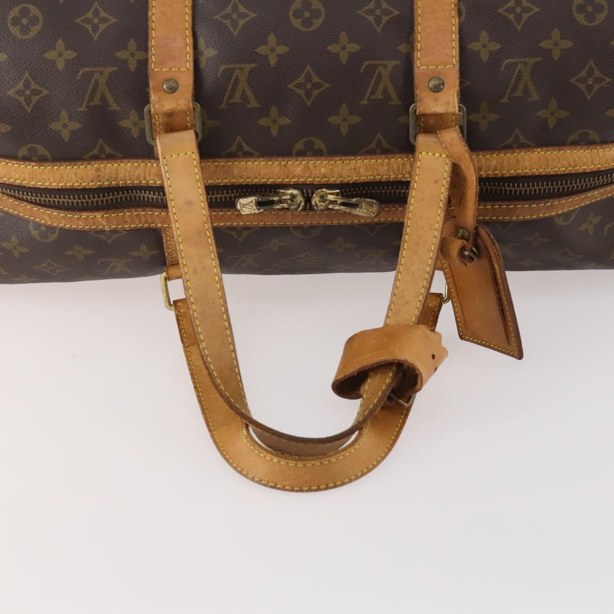 LOUIS VUITTON Monogram Sac Souple 45 Boston Bag M41624 LV Auth 179566