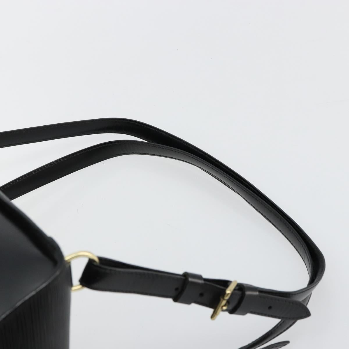 LOUIS VUITTON Epi Mabillon Backpack Black M52232 LV Auth 179576