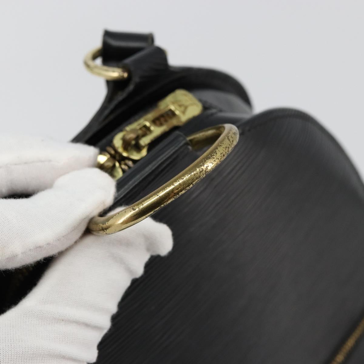 LOUIS VUITTON Epi Mabillon Backpack Black M52232 LV Auth 179576