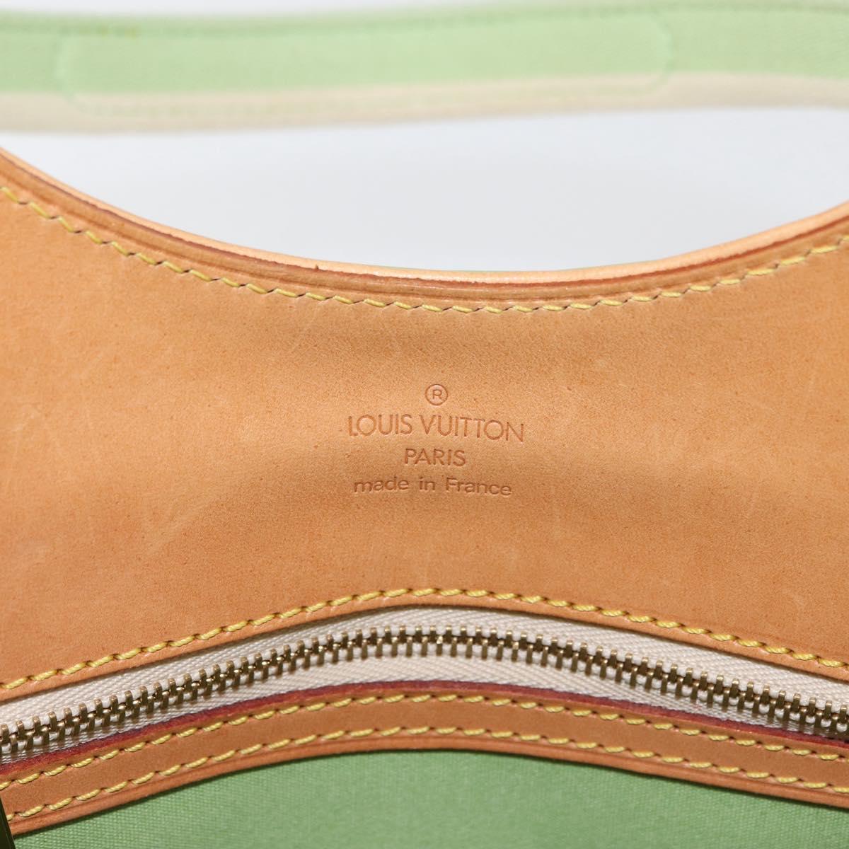 LOUIS VUITTON Monogram Mini Sac Catline Bag Almond Green M92931 LV Auth 179578V