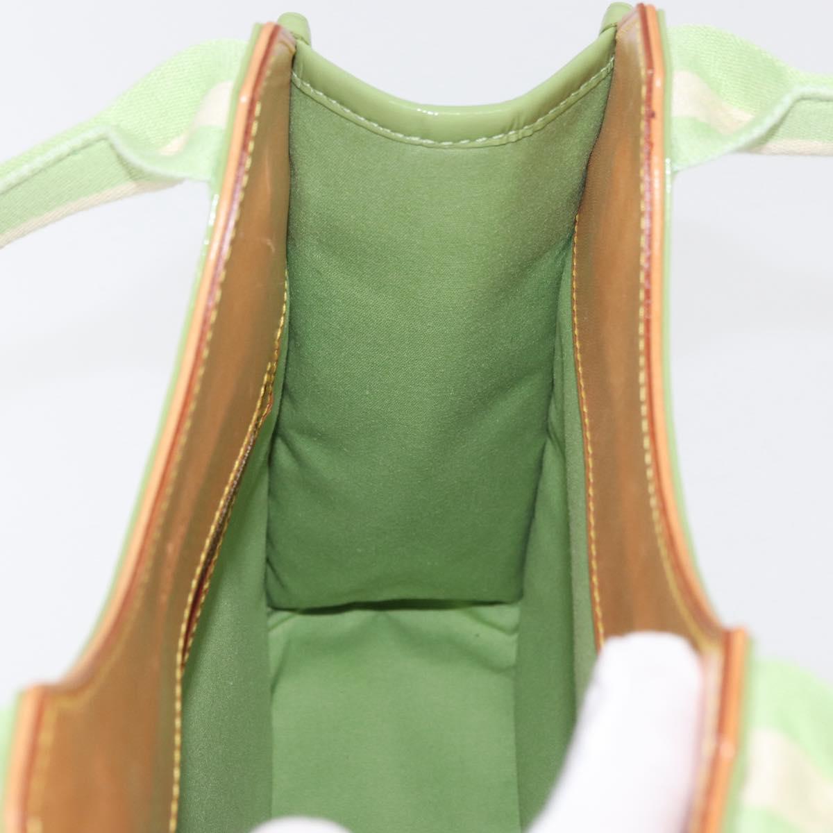 LOUIS VUITTON Monogram Mini Sac Catline Bag Almond Green M92931 LV Auth 179578V