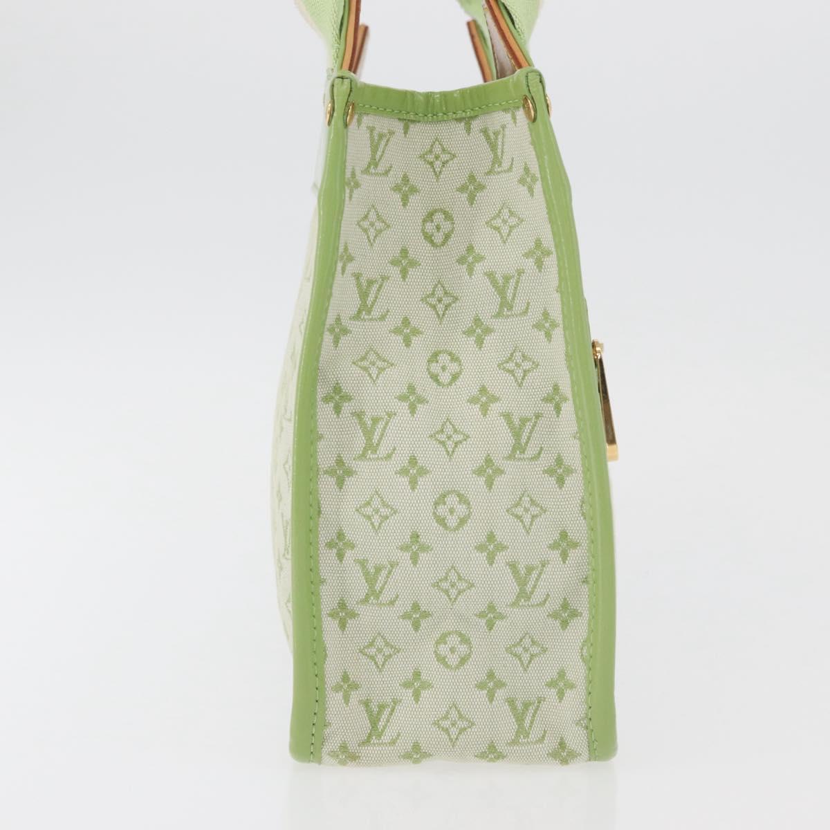 LOUIS VUITTON Monogram Mini Sac Catline Bag Almond Green M92931 LV Auth 179578V