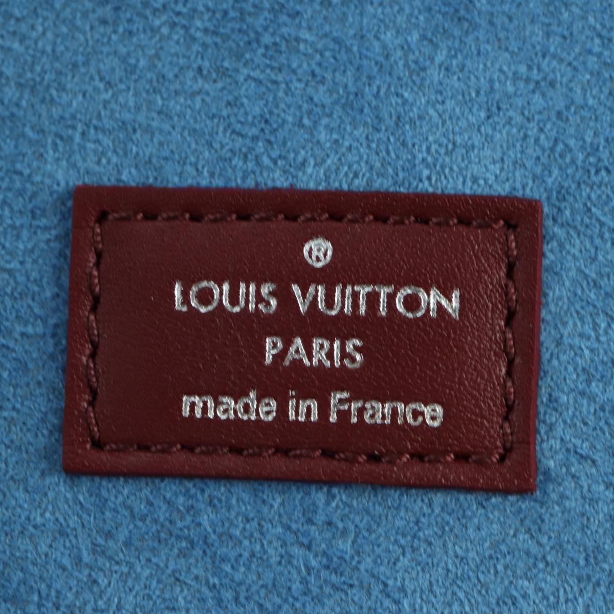 LOUIS VUITTON Monogram Boite Camille MM Jewelry Box Bordeaux GI0019 Auth 179587V
