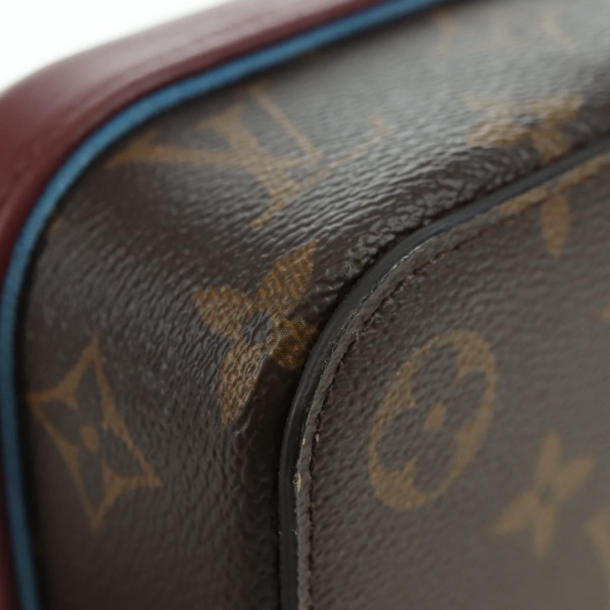 LOUIS VUITTON Monogram Boite Camille MM Jewelry Box Bordeaux GI0019 Auth 179587V