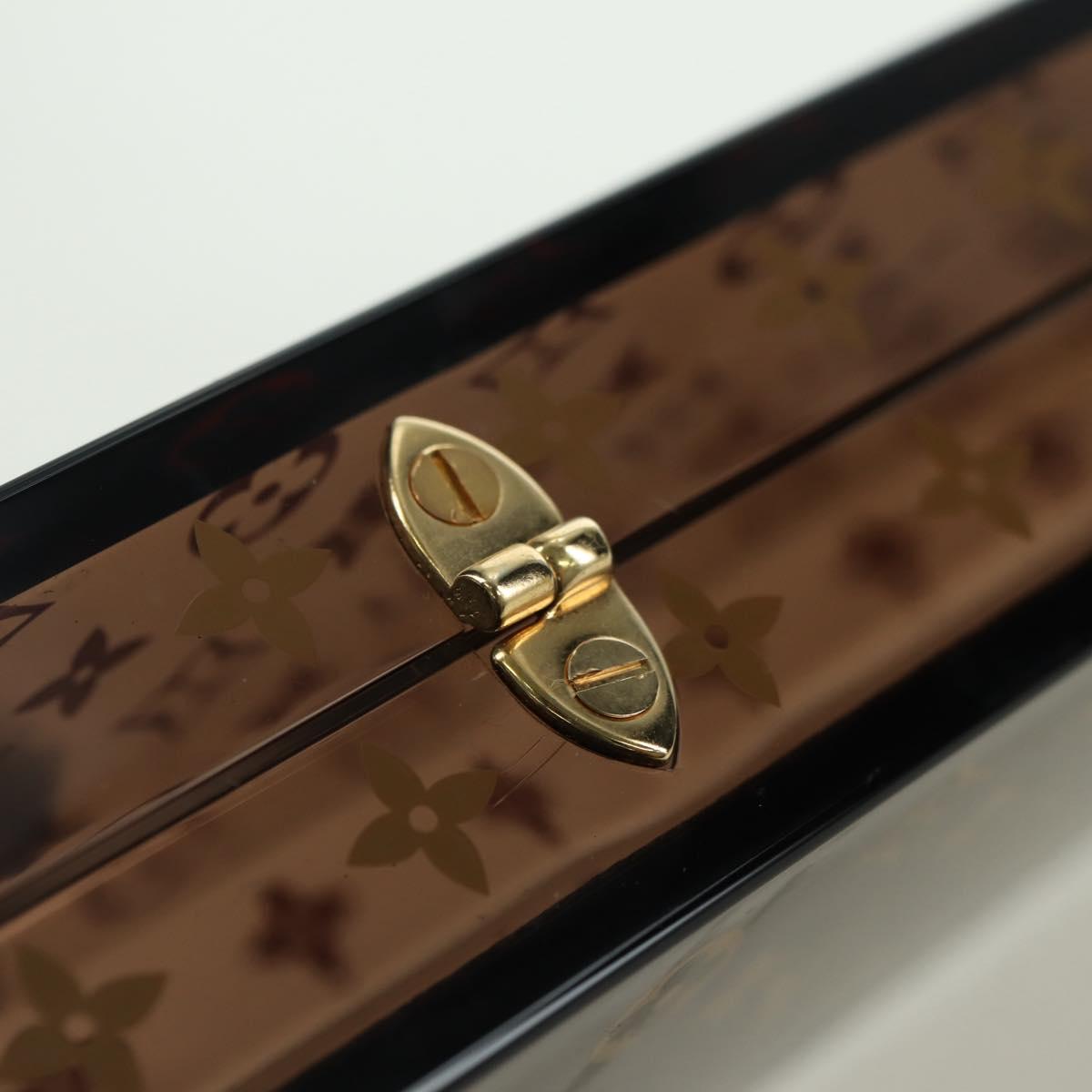 LOUIS VUITTON Monogram Chop Stick Wood Brown LV Auth 179590M