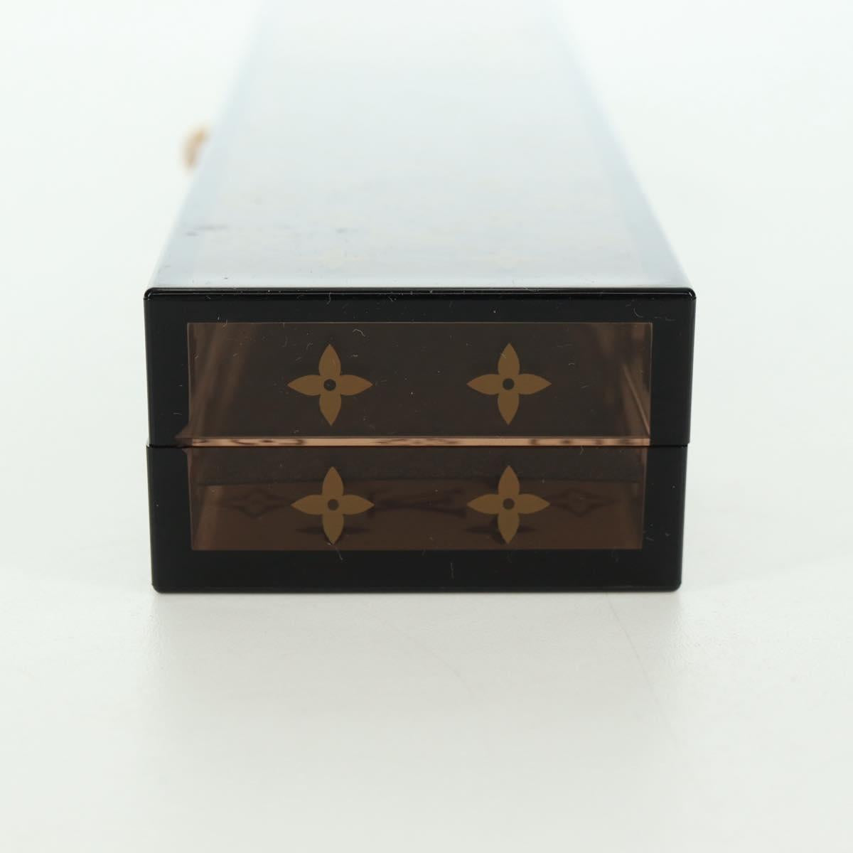 LOUIS VUITTON Monogram Chop Stick Wood Brown LV Auth 179590M