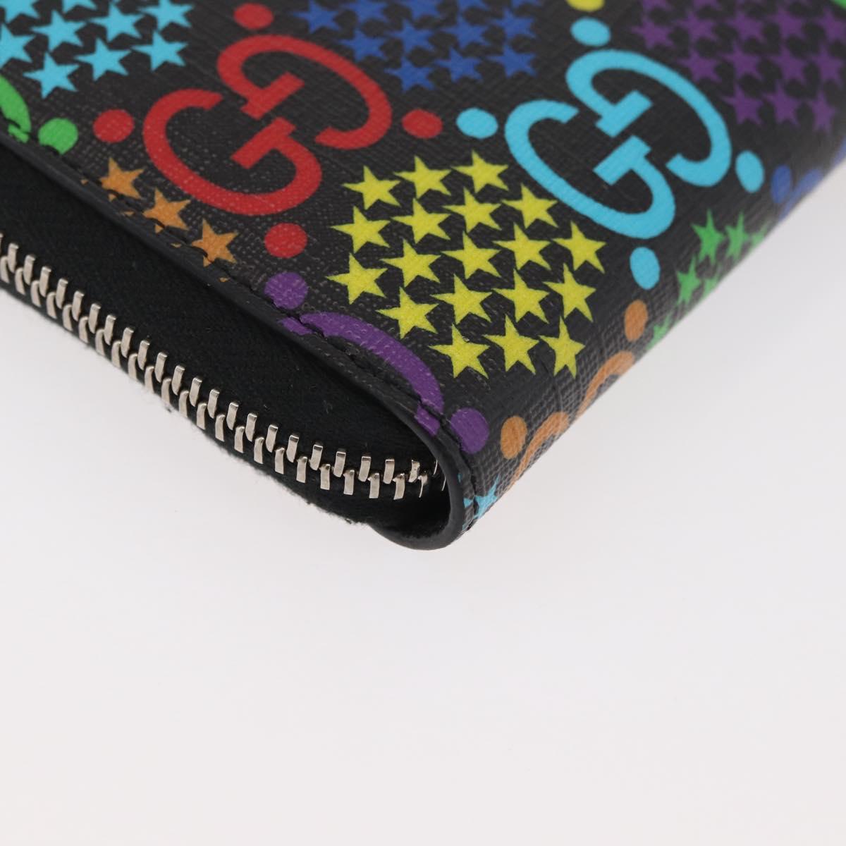 GUCCI GG Psychedelic Long Wallet Multicolor 601079 Auth 179591V