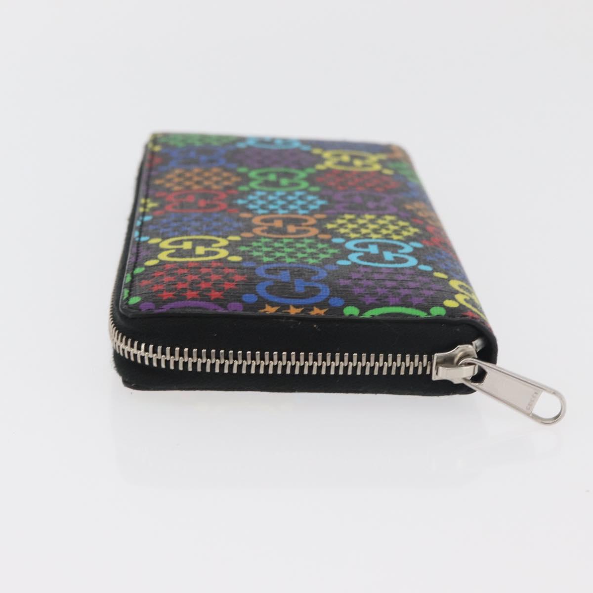 GUCCI GG Psychedelic Long Wallet Multicolor 601079 Auth 179591V
