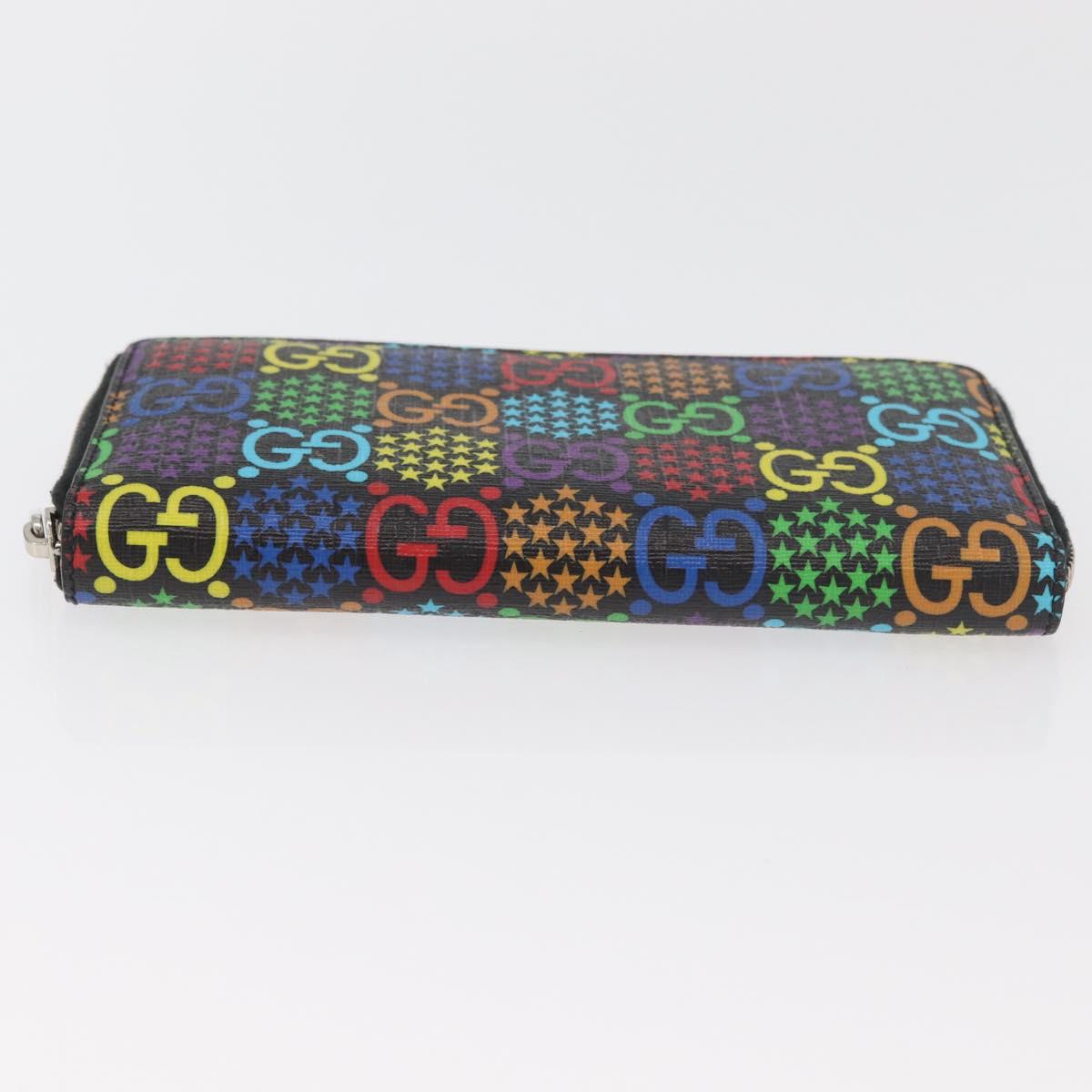 GUCCI GG Psychedelic Long Wallet Multicolor 601079 Auth 179591V