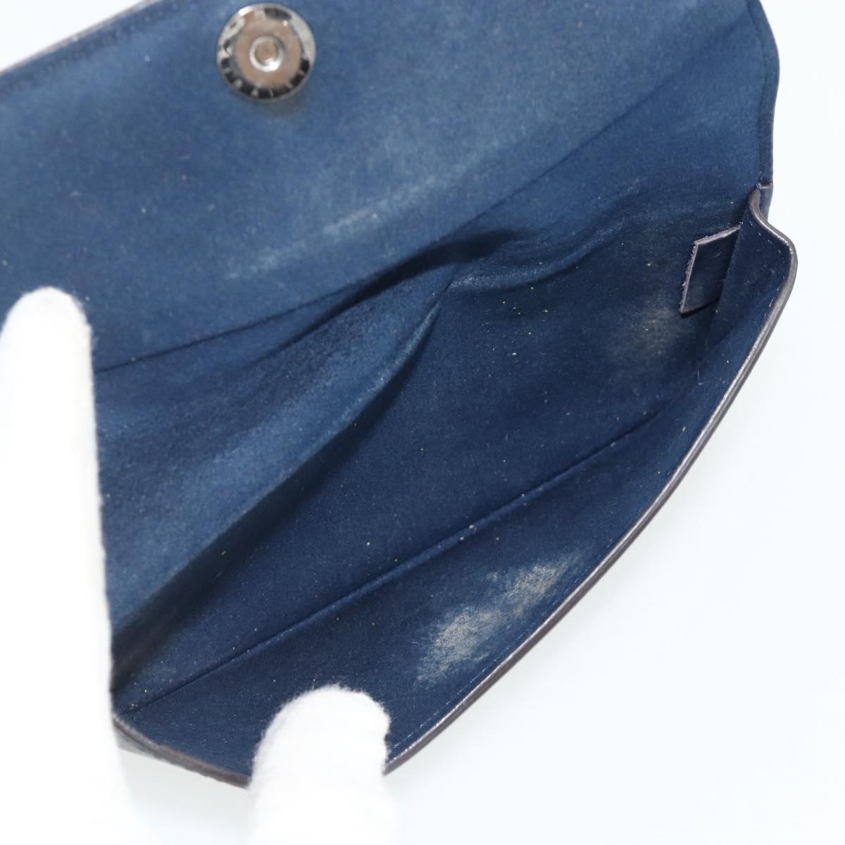 LOUIS VUITTON Monogram Escal Etui Lunette Woody Case Blue GI0474 Auth 179593