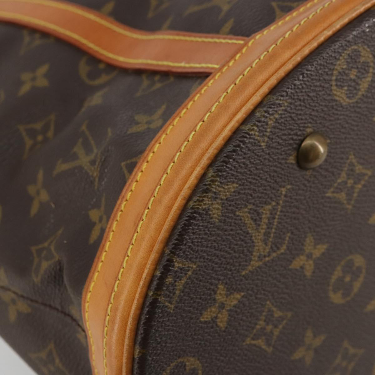 LOUIS VUITTON Monogram Bucket GM Shoulder Bag M42236 LV Auth 179601