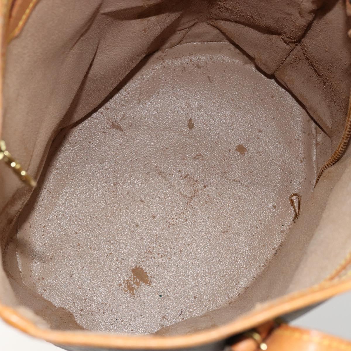 LOUIS VUITTON Monogram Bucket GM Shoulder Bag M42236 LV Auth 179601