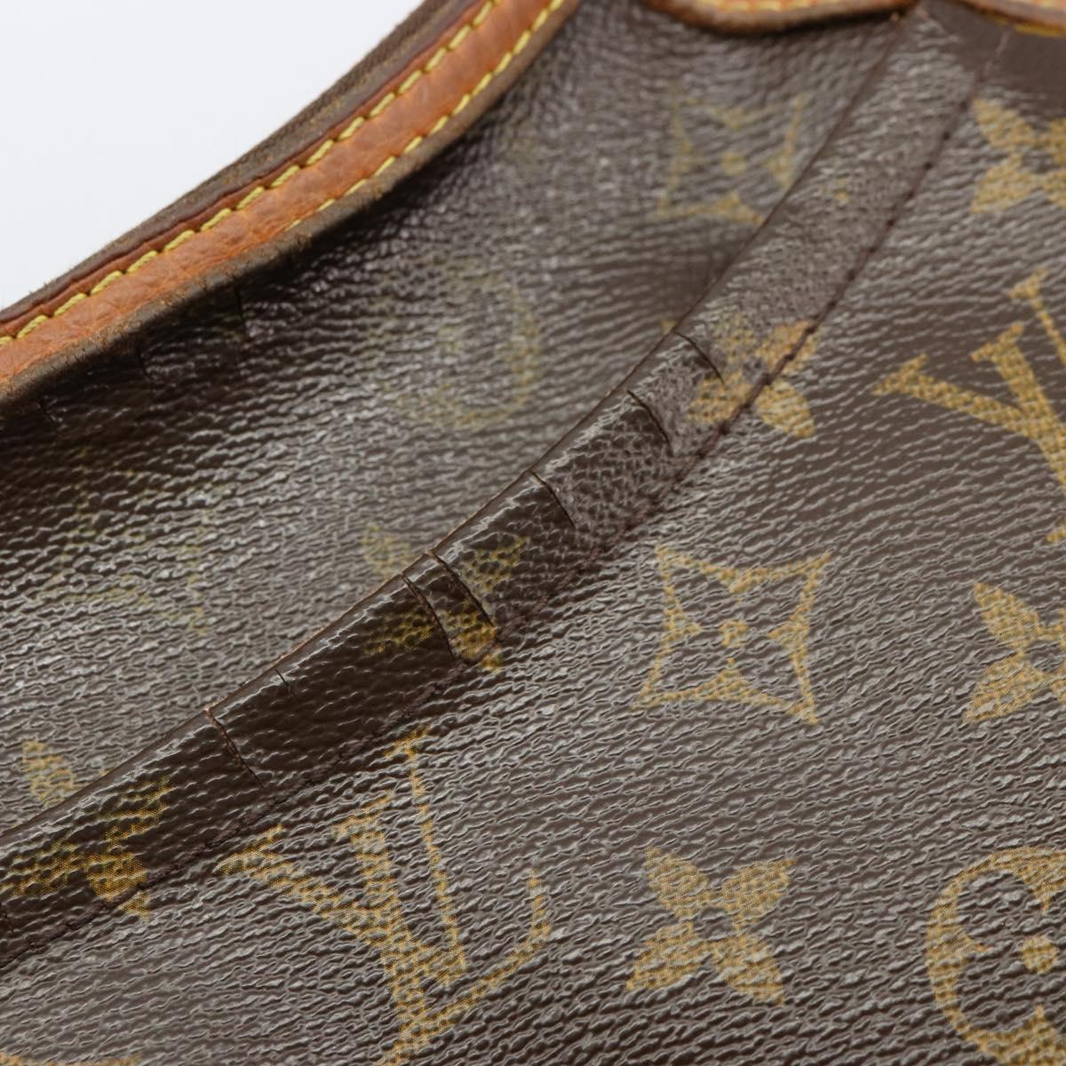 LOUIS VUITTON Monogram Odeon PM Shoulder Bag M56390 LV Auth 179603