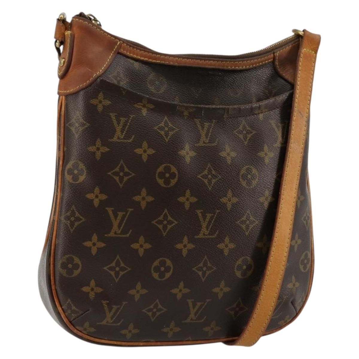 LOUIS VUITTON Monogram Odeon PM Shoulder Bag M56390 LV Auth 179603