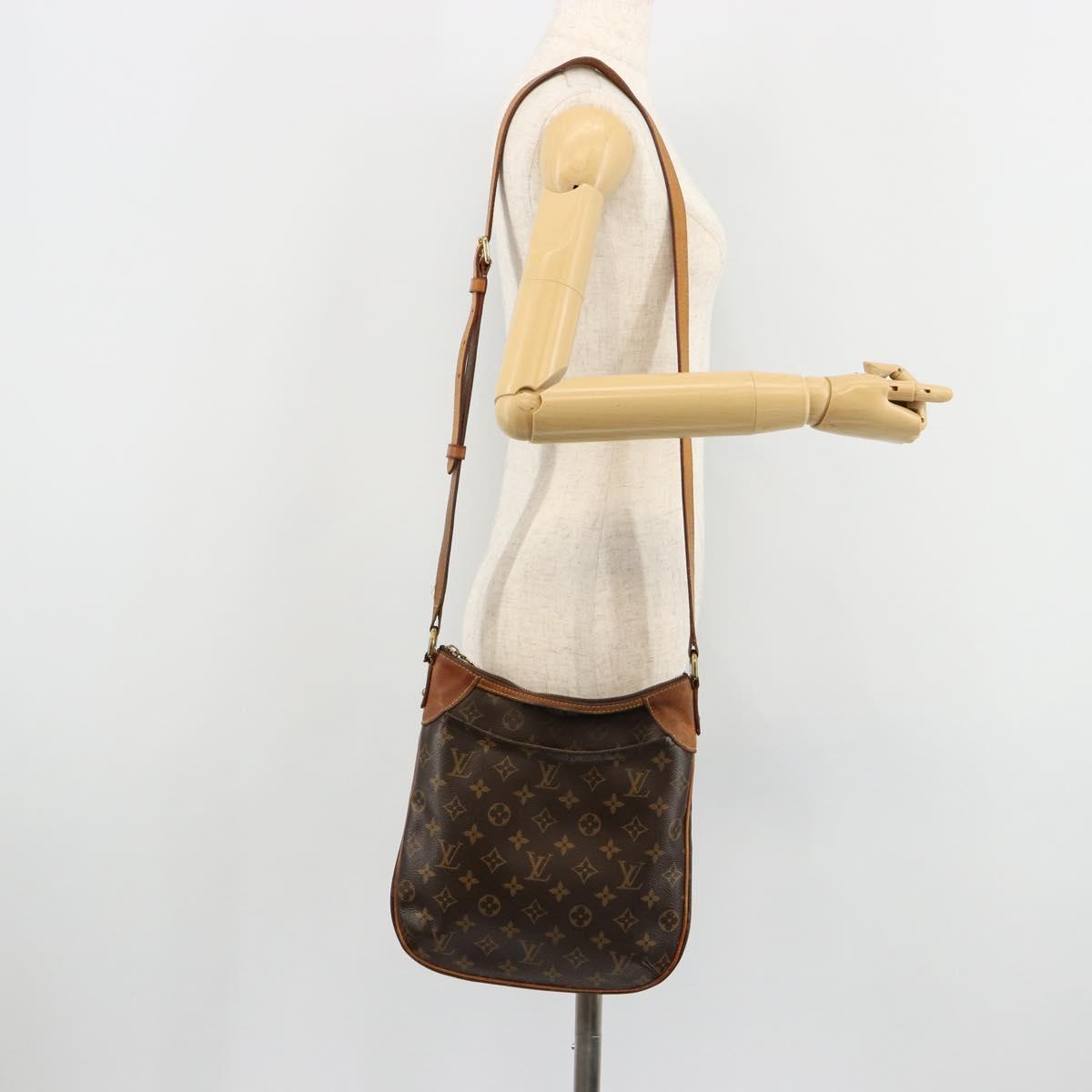 LOUIS VUITTON Monogram Odeon PM Shoulder Bag M56390 LV Auth 179603