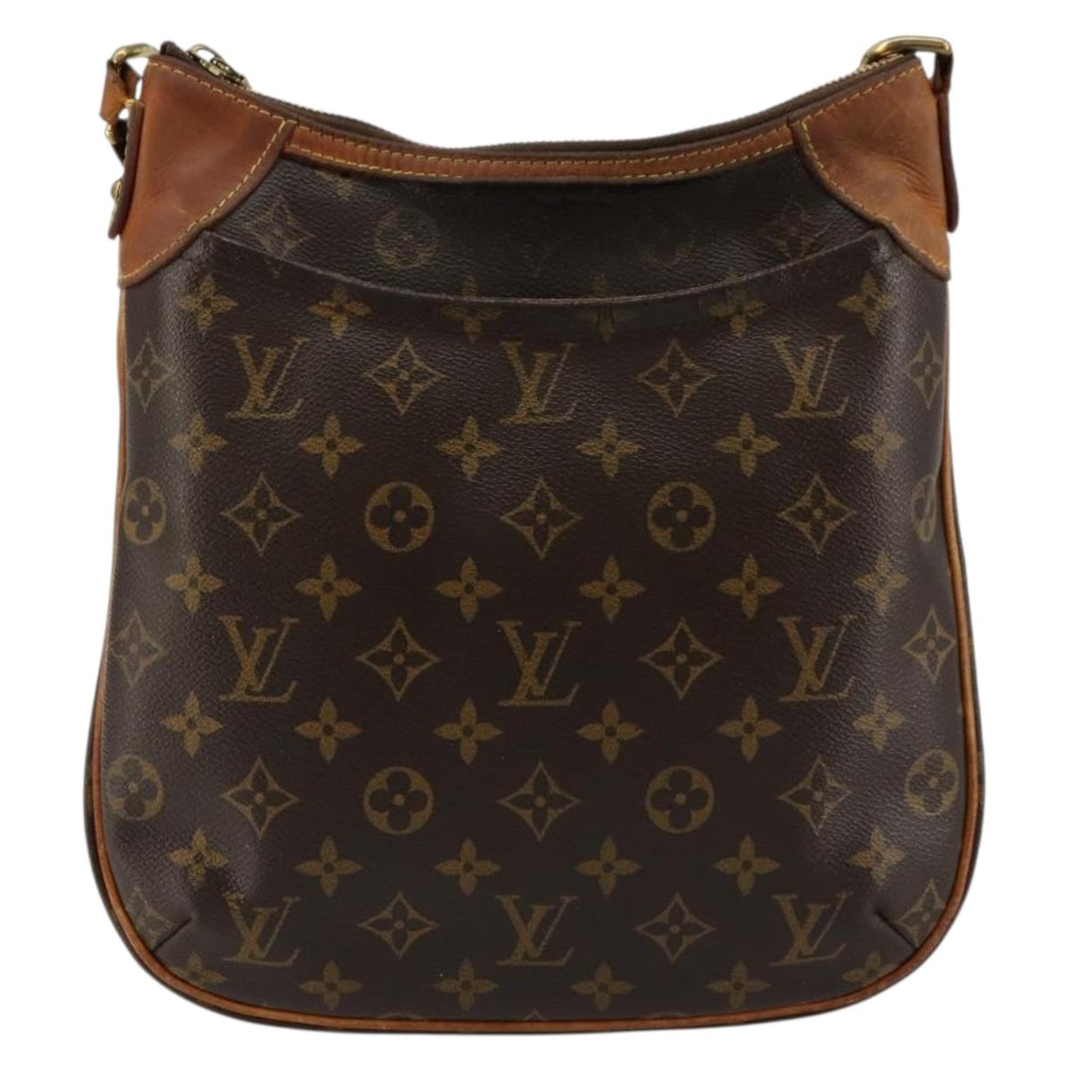 LOUIS VUITTON Monogram Odeon PM Shoulder Bag M56390 LV Auth 179603