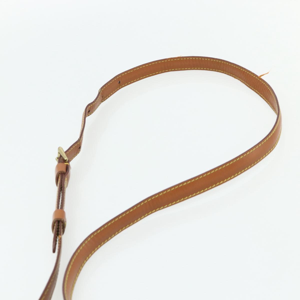LOUIS VUITTON Epi Pochette Accessoires Pouch Brown M52953 LV Auth 179623