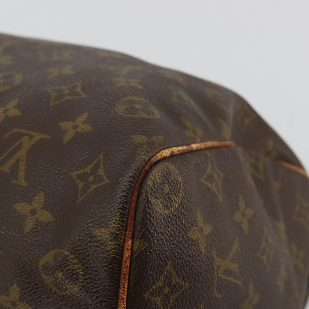 LOUIS VUITTON Monogram Speedy 30 Hand Bag M41526 LV Auth 179631
