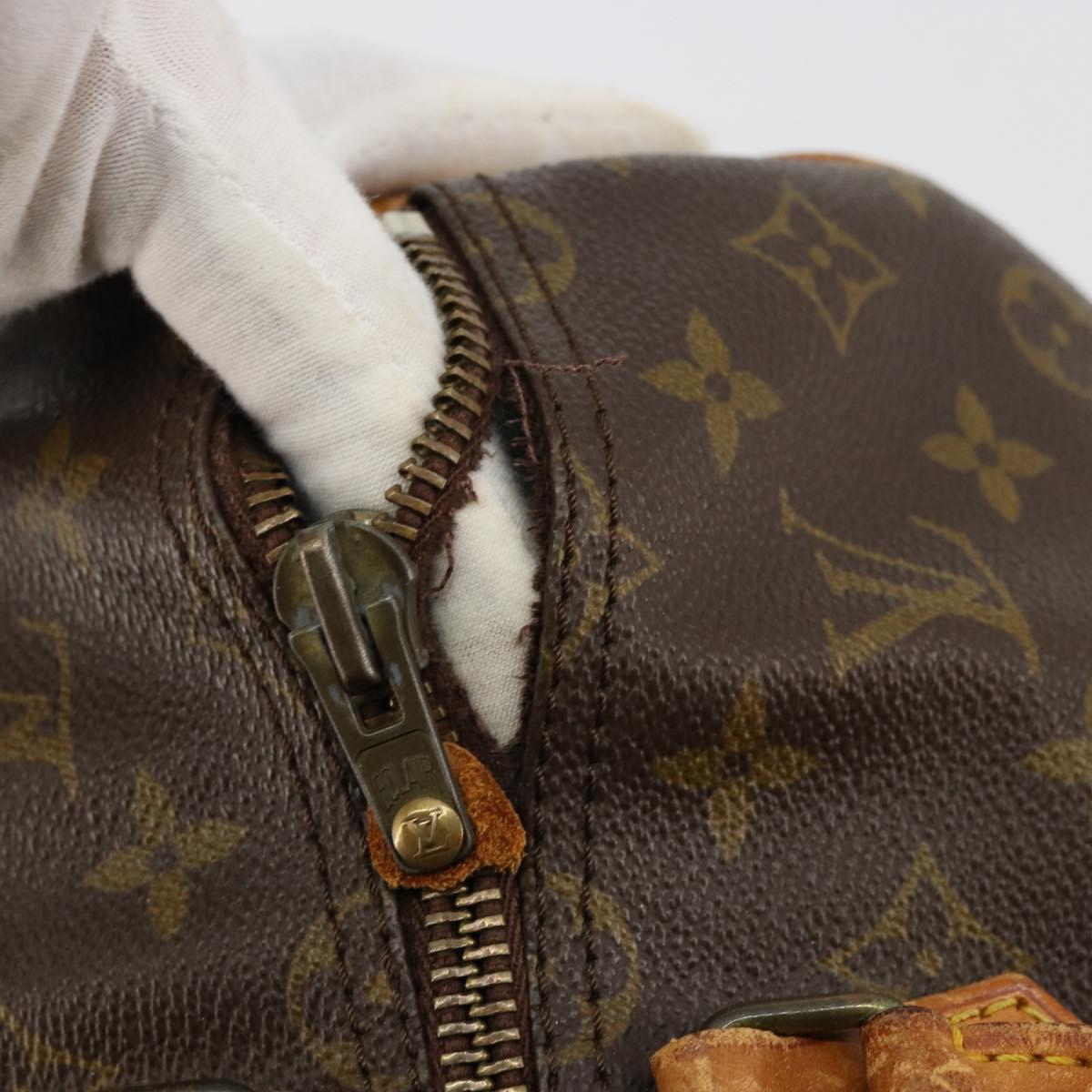 LOUIS VUITTON Monogram Speedy 30 Hand Bag M41526 LV Auth 179631