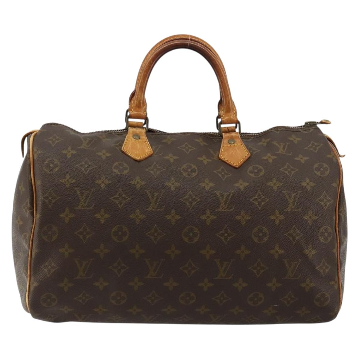 LOUIS VUITTON Monogram Speedy 30 Hand Bag M41526 LV Auth 179631